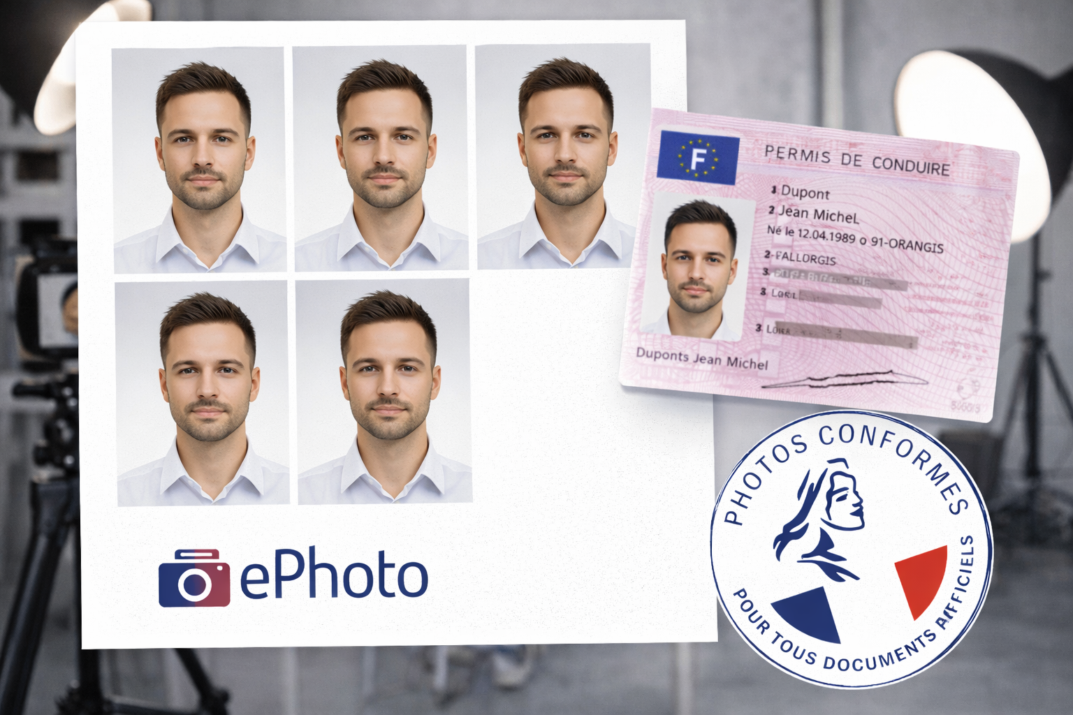 Photo d’identité numérique officielle ANTS (ePhoto)