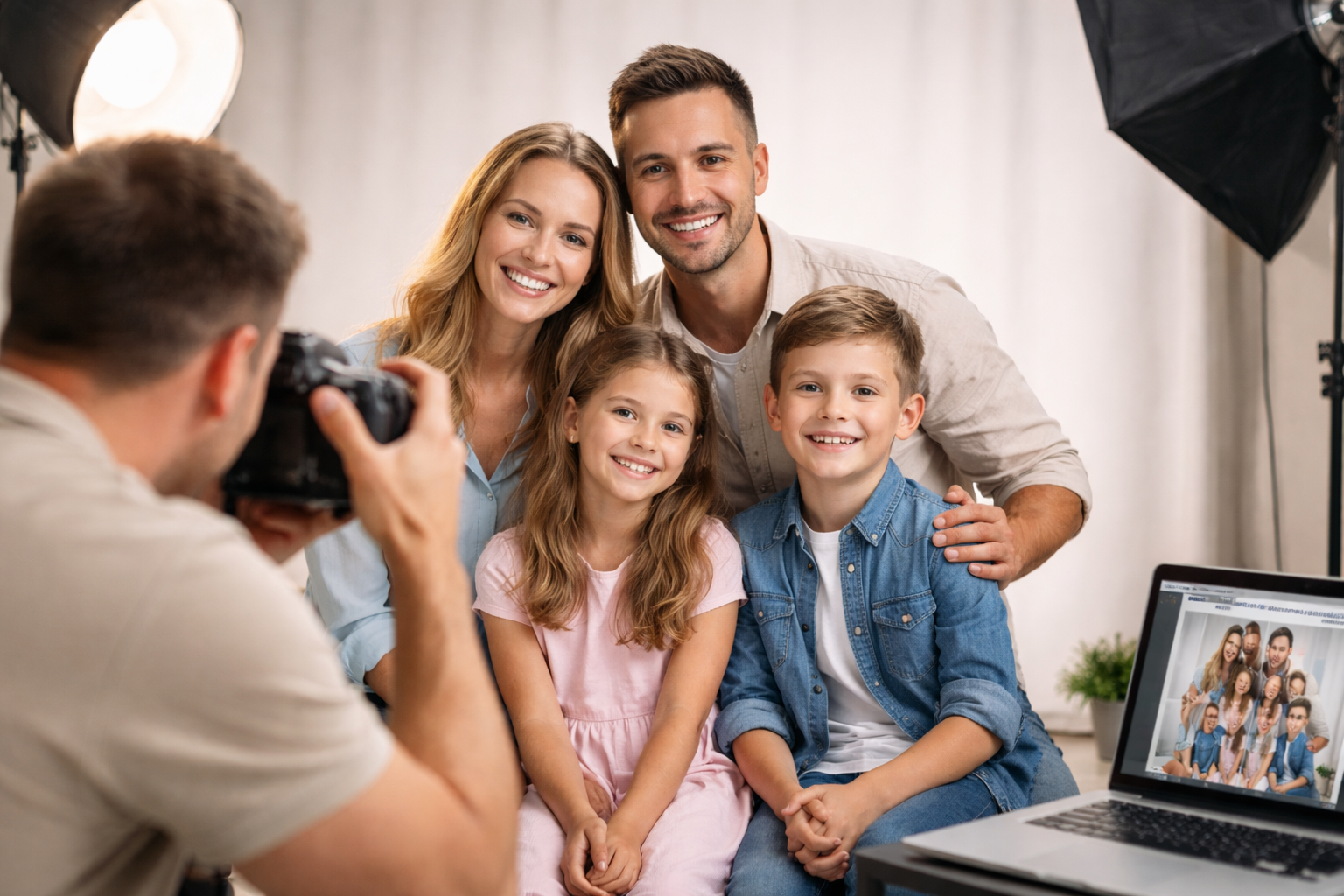 Portrait Family – Séance en Studio